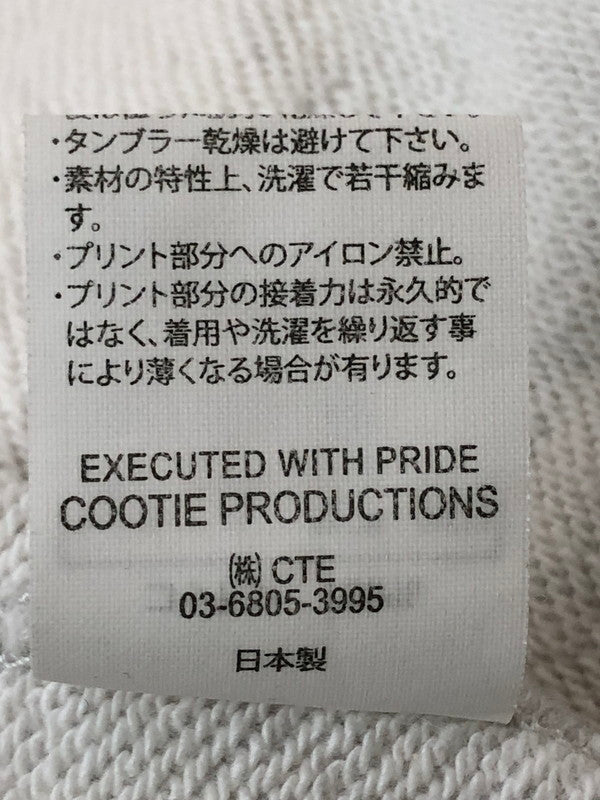 【中古品】【メンズ】 COOTIE クーティー OPEN END YARN PLAIN SWEAT SNAP HOODIE スナップ パーカー 142-260415-AS-7-min サイズ：L カラー：グレー 万代Net店