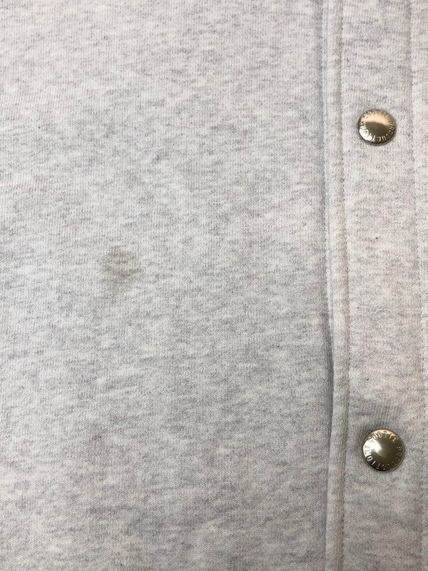 【中古品】【メンズ】 COOTIE クーティー OPEN END YARN PLAIN SWEAT SNAP HOODIE スナップ パーカー 142-260415-AS-7-min サイズ：L カラー：グレー 万代Net店