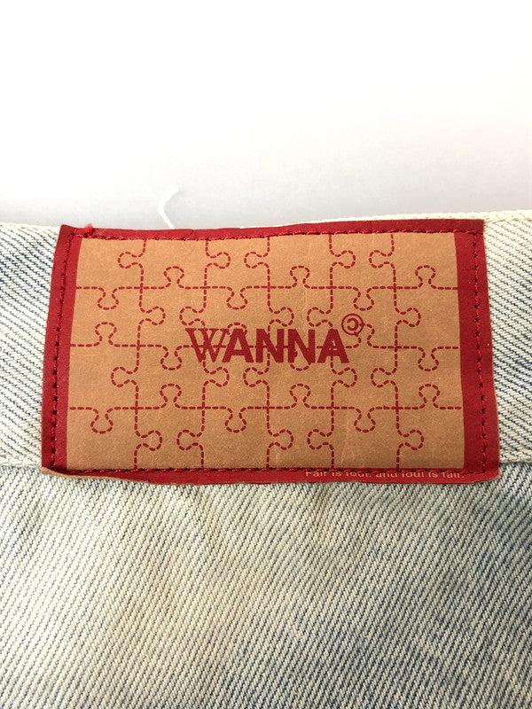 【中古品】【メンズ】 WANNA ワナ YIN YANG BAGGY JEANS インヤン バギー ジーンズ メンズ ボトムス 153-260416-KS-25-min サイズ：2 カラー：ブルー系 万代Net店