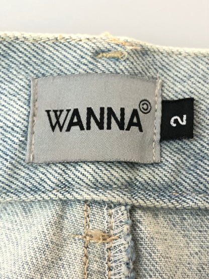 【中古品】【メンズ】 WANNA ワナ YIN YANG BAGGY JEANS インヤン バギー ジーンズ メンズ ボトムス 153-260416-KS-25-min サイズ：2 カラー：ブルー系 万代Net店