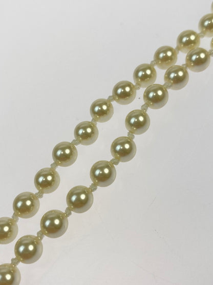 【中古品】【レディース】 Vivienne Westwood ヴィヴィアンウエストウッド 12-05-999105-51 PEARL BAS RELIEF CHOKER ネックレス アクセサリー 192-260415-AS-47-min カラー：オフホワイト/シルバー 万代Net店