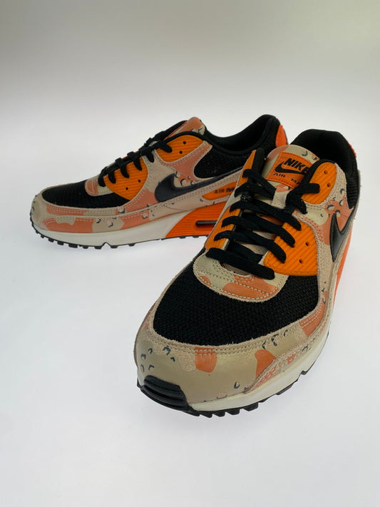 【中古品】【メンズ】 NIKE ナイキ IF1721-201 AIR MAX 90 PRM 靴 シューズ スニーカー 160-260415-AS-37-min サイズ：31cm カラー：オレンジ/ブラック 万代Net店