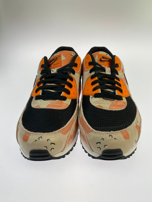 【中古品】【メンズ】 NIKE ナイキ IF1721-201 AIR MAX 90 PRM 靴 シューズ スニーカー 160-260415-AS-37-min サイズ：31cm カラー：オレンジ/ブラック 万代Net店