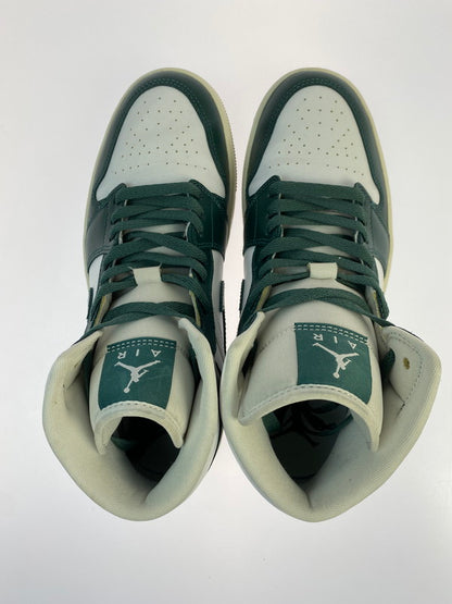【中古品】【メンズ】 NIKE ナイキ BQ6472-133 AIR JORDAN 1 MID 靴 シューズ ハイカットスニーカー 160-260415-AS-36-min サイズ：26.5cm カラー：グリーン/ホワイト 万代Net店