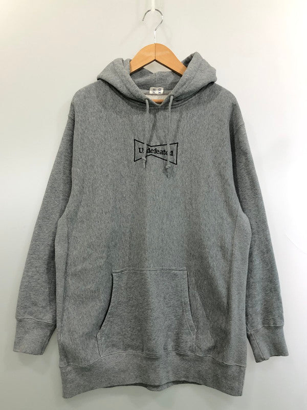 【中古品】【メンズ】 UNDEFEATED アンディフィーテッド ×WASTED YOUTH ウェイステッドユース HOODIE プルオーバーパーカー 142-260415-AS-9-min サイズ：XL カラー：グレー 万代Net店