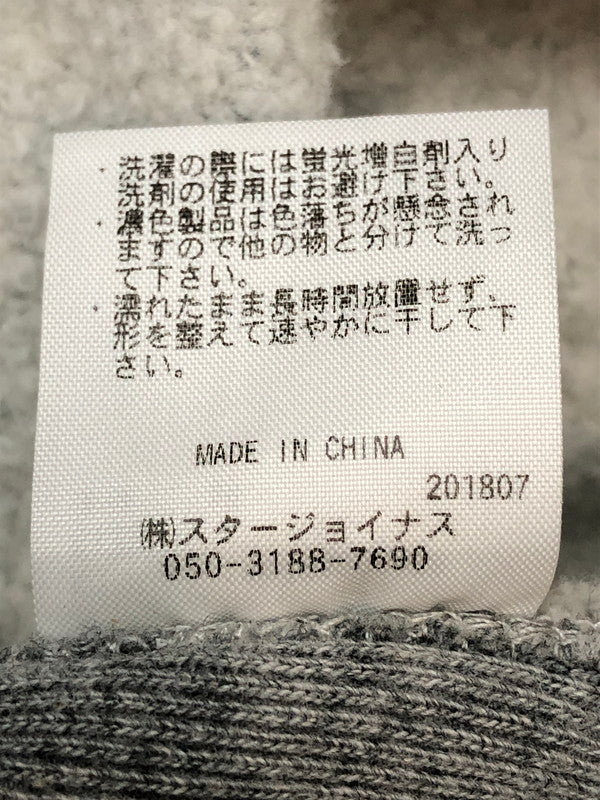 【中古品】【メンズ】 UNDEFEATED アンディフィーテッド ×WASTED YOUTH ウェイステッドユース HOODIE プルオーバーパーカー 142-260415-AS-9-min サイズ：XL カラー：グレー 万代Net店