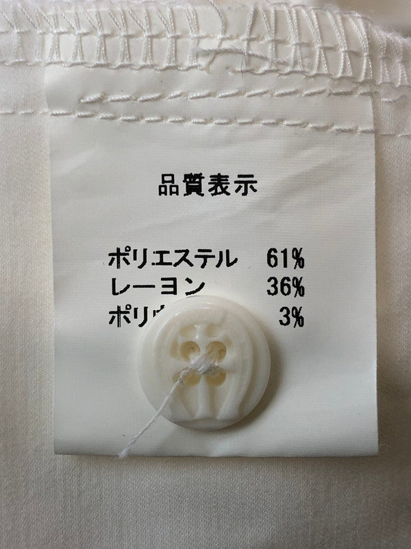 【中古品】【メンズ】 CRIMIE クライミー OPEN COLLAR SHIRT ALIVE FEEL ROLL オープンカラーシャツ 半袖 ショートスリーブ 142-260415-AS-1-min サイズ：M カラー：ホワイト 万代Net店