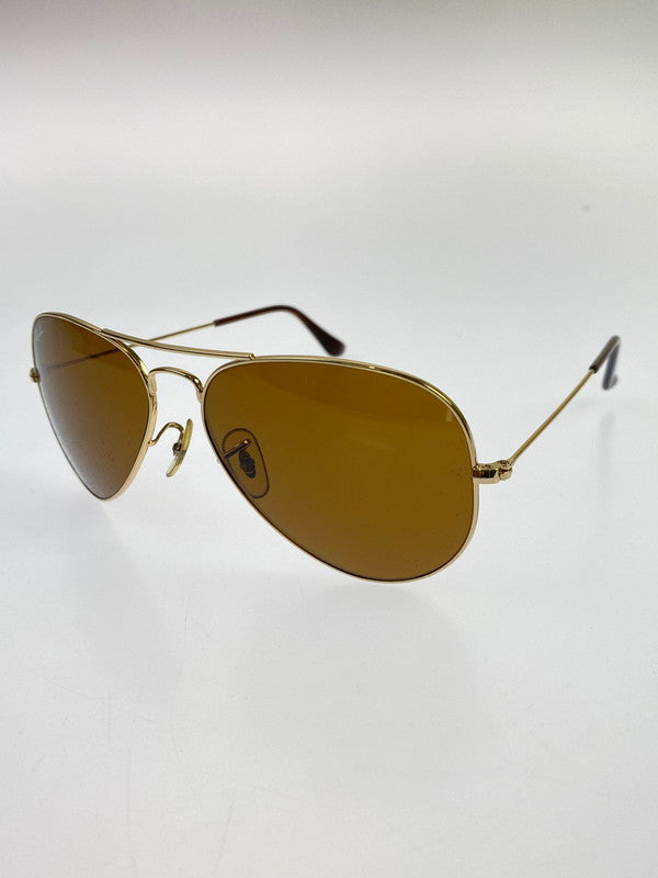 【中古品】【メンズ】 Ray-Ban レイバン AVIATOR LARGE METAL II RB3026 アビエーター ラージ メタル2 サングラス アイウェア 203-260417-yn-24-min サイズ：58□14 カラー：ブラウン 万代Net店