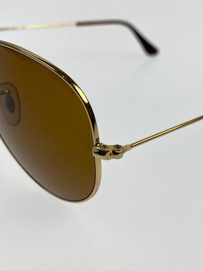 【中古品】【メンズ】 Ray-Ban レイバン AVIATOR LARGE METAL II RB3026 アビエーター ラージ メタル2 サングラス アイウェア 203-260417-yn-24-min サイズ：58□14 カラー：ブラウン 万代Net店