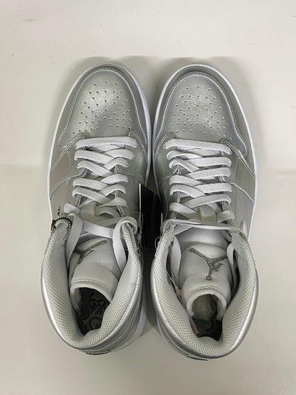 【中古美品】【メンズ】 NIKE ナイキ AIR JORDAN 1 HIGH GOLF GIFT GIVING FD6815-001 エアジョーダン1 ハイ ゴルフ ギフト ギヴィング 靴 シューズ スニーカー 160-260414-KS-18-min サイズ：27cm US9 カラー：シルバー 万代Net店