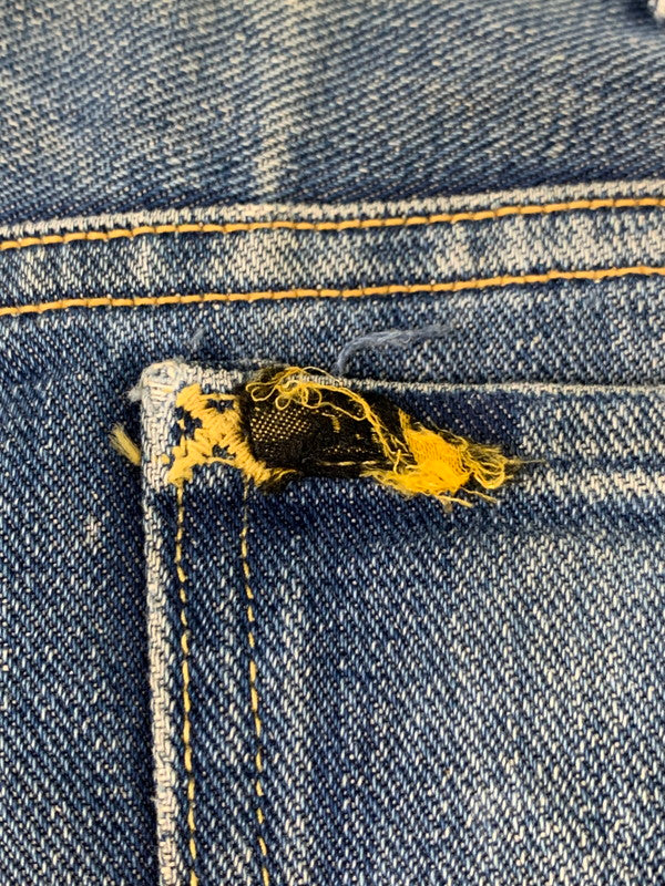 【現状渡し品】【メンズ】 Lee リー 60-70'S DENIM PANTS 101Z 60年代～70年代 デニムパンツ メンズ ボトムス 157-260414-KS-02-min サイズ：42 カラー：ブルー 万代Net店