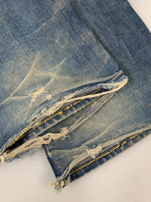 【現状渡し品】【メンズ】 Lee リー 60-70'S DENIM PANTS 101Z 60年代～70年代 デニムパンツ メンズ ボトムス 157-260414-KS-02-min サイズ：42 カラー：ブルー 万代Net店