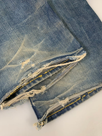 【現状渡し品】【メンズ】 Lee リー 60-70'S DENIM PANTS 101Z 60年代～70年代 デニムパンツ メンズ ボトムス 157-260414-KS-02-min サイズ：42 カラー：ブルー 万代Net店