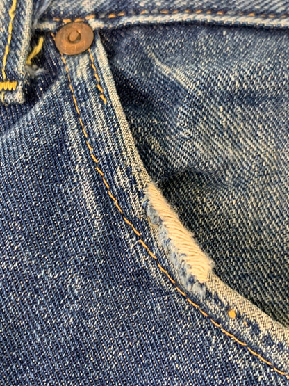 【現状渡し品】【メンズ】 Lee リー 60-70'S DENIM PANTS 101Z 60年代～70年代 デニムパンツ メンズ ボトムス 157-260414-KS-02-min サイズ：42 カラー：ブルー 万代Net店