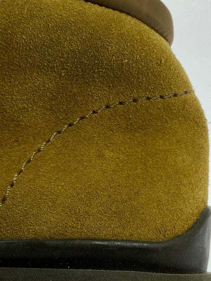 【中古品】【メンズ】 MONCLER GENIUS モンクレールジーニアス ×CLARKS クラークス WALLABEE SHEARLING DESERT BOOTS ブーツ 靴 ワラビー シューズ 162-260415-AS-43-min サイズ：UK9 1/2 カラー：ブラウン 万代Net店