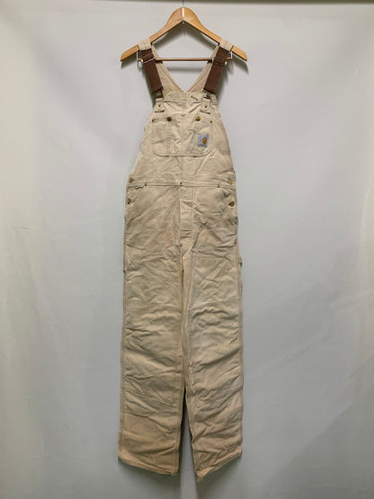 【現状渡し品】【メンズ】 Carhartt カーハート 80S 100 YEARS OVERALL 80年代 100周年記念 オーバーオール 157-260414-KS-01-min サイズ：不明 カラー：ベージュ 万代Net店