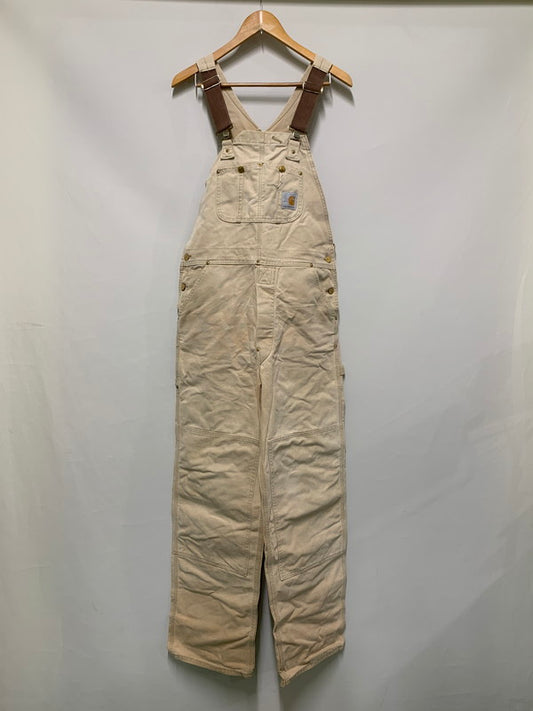 【現状渡し品】【メンズ】 Carhartt カーハート 80S 100 YEARS OVERALL 80年代 100周年記念 オーバーオール 157-260414-KS-01-min サイズ：不明 カラー：ベージュ 万代Net店