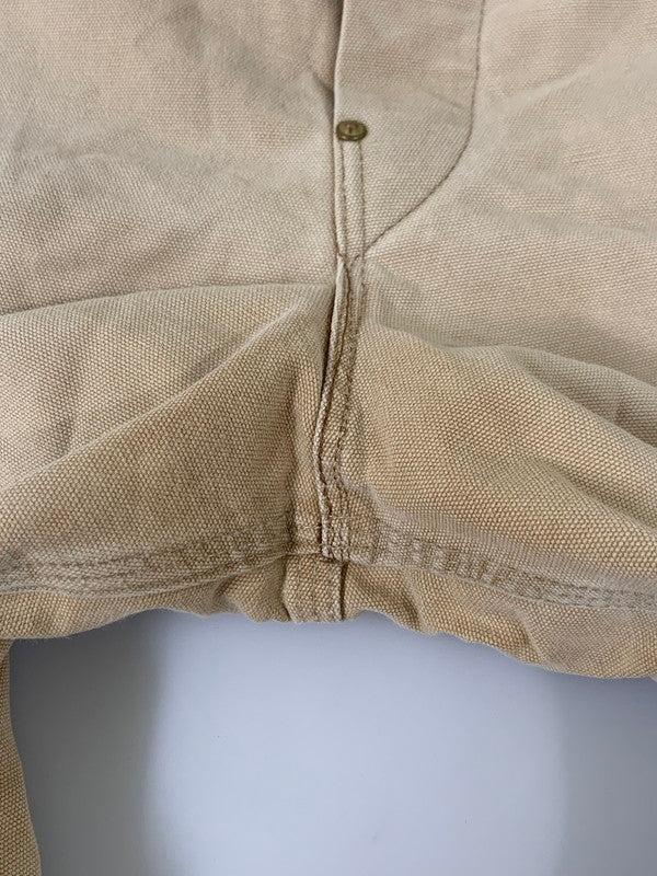 【現状渡し品】【メンズ】 Carhartt カーハート 80S 100 YEARS OVERALL 80年代 100周年記念 オーバーオール 157-260414-KS-01-min サイズ：不明 カラー：ベージュ 万代Net店