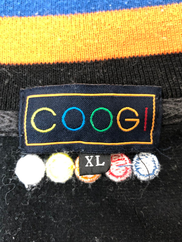 【中古品】【メンズ】 COOGI TRACK JACKET クージー トラックジャケット ジャージ トップス 146-260417-yn-08-min サイズ：XL カラー：ブラック 万代Net店