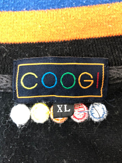 【中古品】【メンズ】 COOGI TRACK JACKET クージー トラックジャケット ジャージ トップス 146-260417-yn-08-min サイズ：XL カラー：ブラック 万代Net店