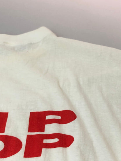 【現状渡し品】【メンズ】 USED 90S HIPHOP S S TEE 半袖Tシャツ ショートスリーブ 146-260415-AS-4-min サイズ：下記参照 カラー：ホワイト 万代Net店