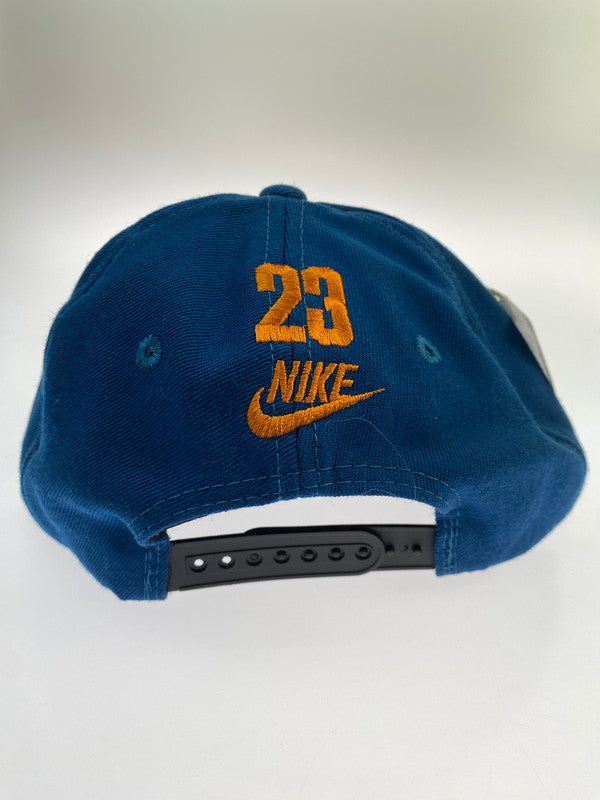 【中古品】【メンズ】 NIKE ナイキ 90's AIR JORDAN CAP 90年代 エア ジョーダン キャップ 帽子 185-260417-yn-26-min サイズ：F カラー：ブルー系 万代Net店