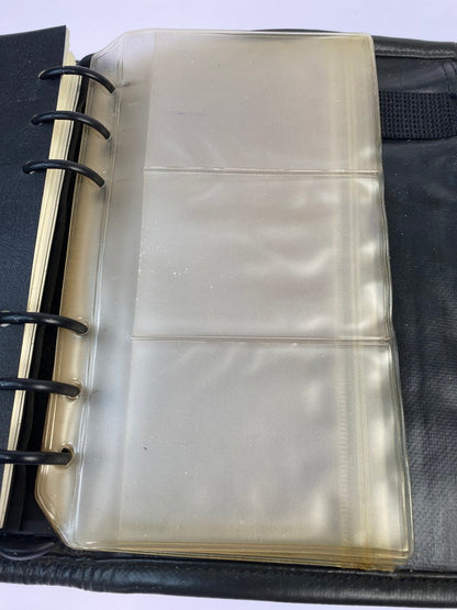 【現状渡し品】【メンズ】 LUGGAGE LABEL ラゲッジレーベル システム手帳 208-260417-yn-25-min カラー：ブラック 万代Net店