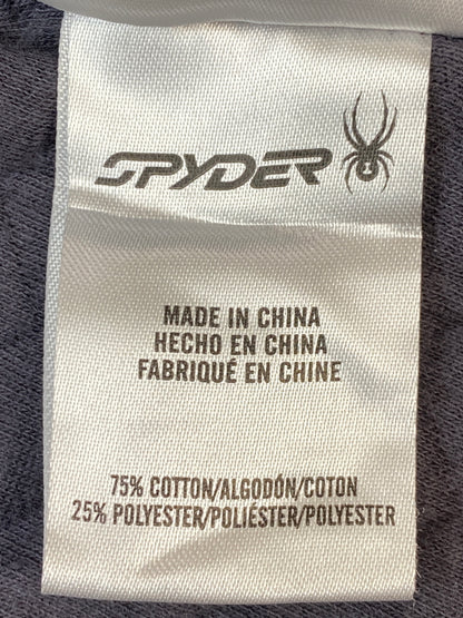 【中古品】【メンズ】 SPYDER スパイダー SWEATER QUILTED SNAP PULLOVER セーター キルティッド スナップ プルオーバー トップス 144-260922-hu-36-min サイズ：L カラー：グレー 万代Net店