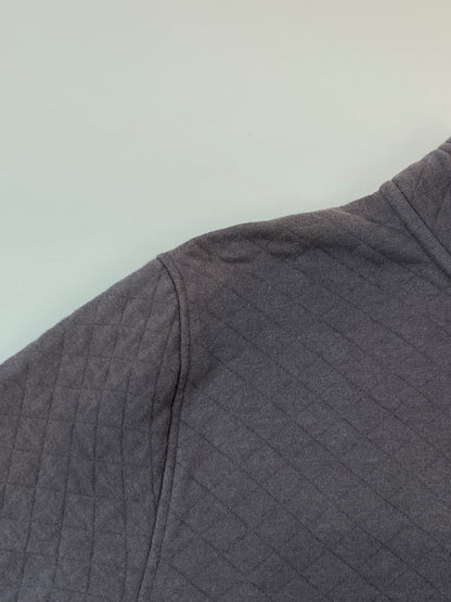 【中古品】【メンズ】 SPYDER スパイダー SWEATER QUILTED SNAP PULLOVER セーター キルティッド スナップ プルオーバー トップス 144-260922-hu-36-min サイズ：L カラー：グレー 万代Net店