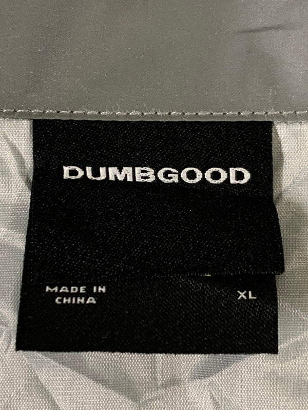 【中古品】【メンズ】 DUMBGOOD ダムグッド SPACE JAM REFLECTOR LOGO ANORAK JACKET スペース ジャム リフレクター ロゴ アノラック ジャケット メンズ アウター 142-260416-KS-01-min サイズ：XL カラー：グレー 万代Net店