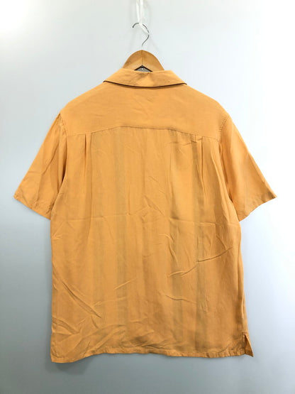 【中古品】【メンズ】 AXIST アクシスト OPEN COLLAR SHIRT オープンカラーシャツ 146-260423-zi-06-min サイズ：M カラー：オレンジ系 万代Net店