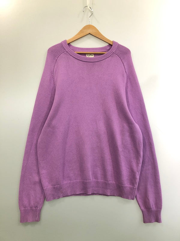【中古品】【メンズ】 J.CREW ジェイクルー 00S CREW KNIT SWEATER クルーニットセーター 146-260423-zi-07-min サイズ：XL カラー：パープル系 万代Net店