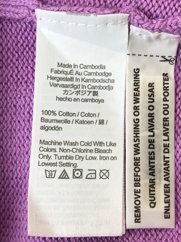 【中古品】【メンズ】 J.CREW ジェイクルー 00S CREW KNIT SWEATER クルーニットセーター 146-260423-zi-07-min サイズ：XL カラー：パープル系 万代Net店