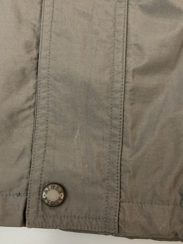 【中古品】【メンズ】 AIGLE エーグル 8504-94416 NYLON JACKET ナイロン ジャケット アウター 144-261027-jt-37-min サイズ：M カラー：グレー 万代Net店