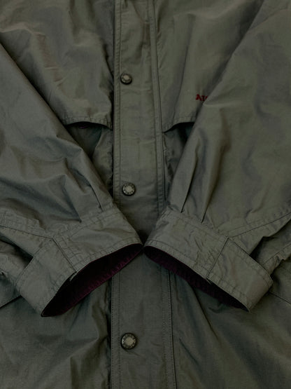 【中古品】【メンズ】 AIGLE エーグル 8504-94416 NYLON JACKET ナイロン ジャケット アウター 144-261027-jt-37-min サイズ：M カラー：グレー 万代Net店