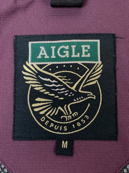 【中古品】【メンズ】 AIGLE エーグル 8504-94416 NYLON JACKET ナイロン ジャケット アウター 144-261027-jt-37-min サイズ：M カラー：グレー 万代Net店
