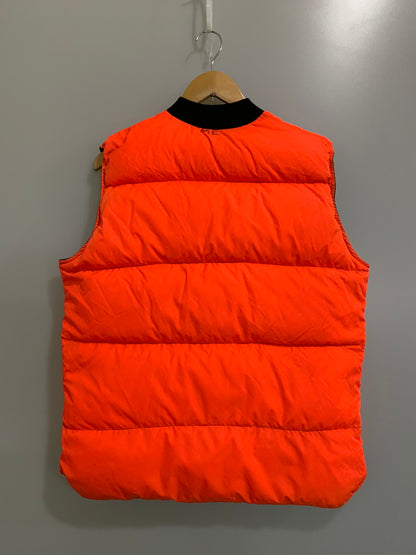 【中古品】【メンズ】 BROWNING ブローニング 70S DOWN VEST 1970年代 ダウンベスト メンズ アウター 146-260416-KS-02-min サイズ：M カラー：グリーン/オレンジ 万代Net店