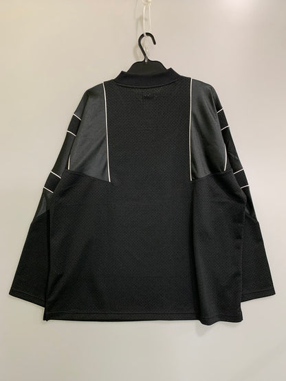 【中古品】【メンズ】 adidas アディダス LS JERSEY CL STREET KD4099 エルエス ジャージー シーエル ストリート ロングスリーブ 長袖 メンズ トップス 148-260416-KS-03-min サイズ：2XL カラー：ブラック 万代Net店