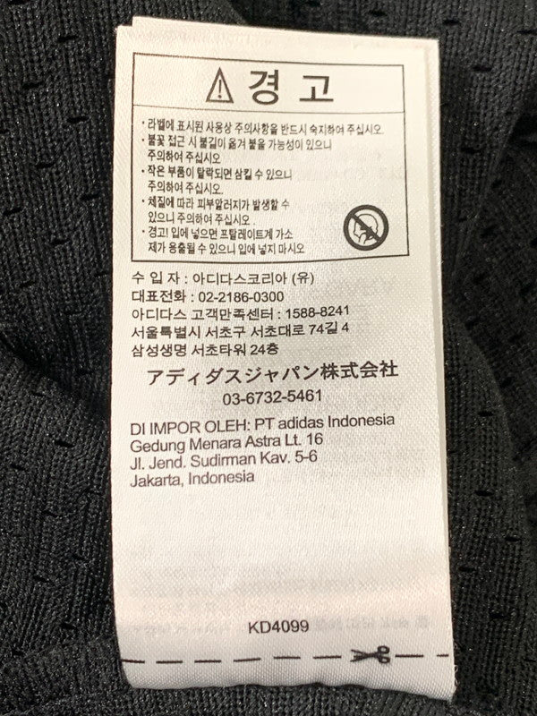 【中古品】【メンズ】 adidas アディダス LS JERSEY CL STREET KD4099 エルエス ジャージー シーエル ストリート ロングスリーブ 長袖 メンズ トップス 148-260416-KS-03-min サイズ：2XL カラー：ブラック 万代Net店