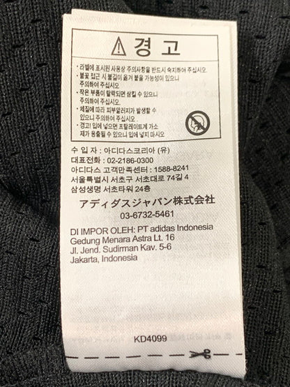 【中古品】【メンズ】 adidas アディダス LS JERSEY CL STREET KD4099 エルエス ジャージー シーエル ストリート ロングスリーブ 長袖 メンズ トップス 148-260416-KS-03-min サイズ：2XL カラー：ブラック 万代Net店