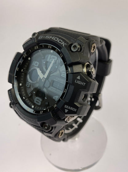 【中古品】【メンズ】 G-SHOCK ジーショック MASTER OF G GWG-100-1AJF マスター オブ ジー アナデジ 電波ソーラー 腕時計 196-260420-KS-13-min カラー：ブラック 万代Net店
