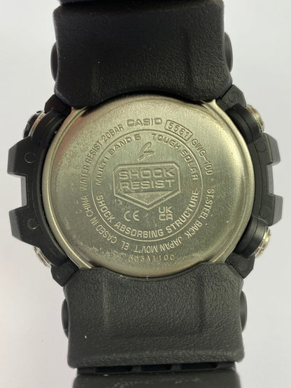 【中古品】【メンズ】 G-SHOCK ジーショック MASTER OF G GWG-100-1AJF マスター オブ ジー アナデジ 電波ソーラー 腕時計 196-260420-KS-13-min カラー：ブラック 万代Net店