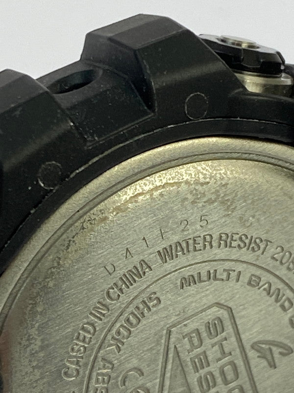【中古品】【メンズ】 G-SHOCK ジーショック MASTER OF G GWG-100-1AJF マスター オブ ジー アナデジ 電波ソーラー 腕時計 196-260420-KS-13-min カラー：ブラック 万代Net店