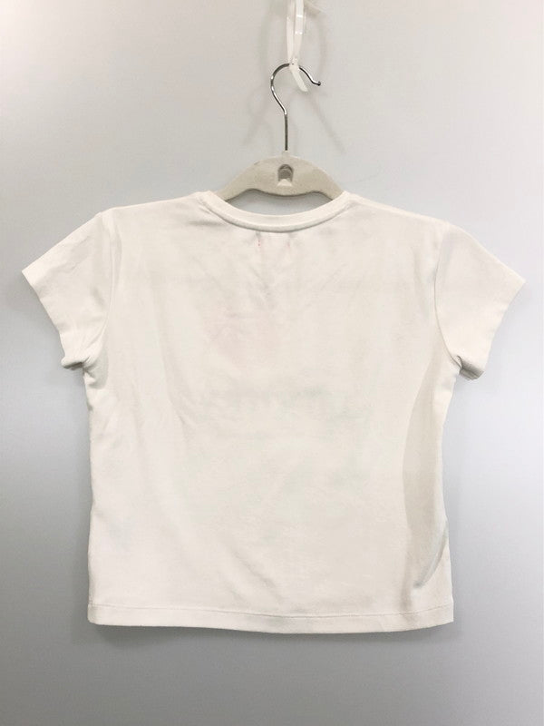 【中古品】【レディース】 BLACK EYEPATCH I LOVE LUXURY BABY TEE ブラックアイパッチ アイ ラブ ラグジュアリー ベイビー Tシャツ 半袖Tシャツ トップス 170-260417-yn-03-min サイズ：S カラー：ホワイト 万代Net店