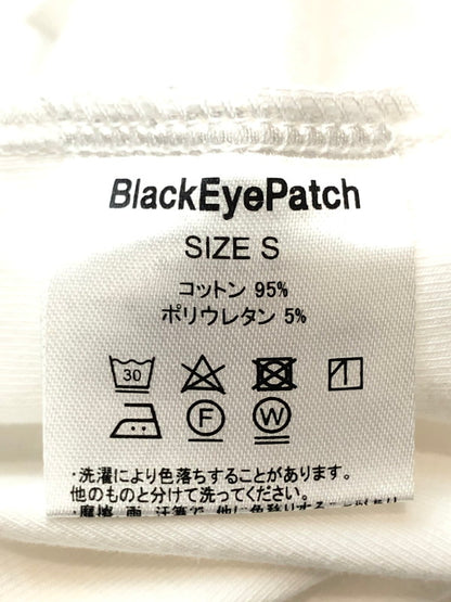 【中古品】【レディース】 BLACK EYEPATCH I LOVE LUXURY BABY TEE ブラックアイパッチ アイ ラブ ラグジュアリー ベイビー Tシャツ 半袖Tシャツ トップス 170-260417-yn-03-min サイズ：S カラー：ホワイト 万代Net店
