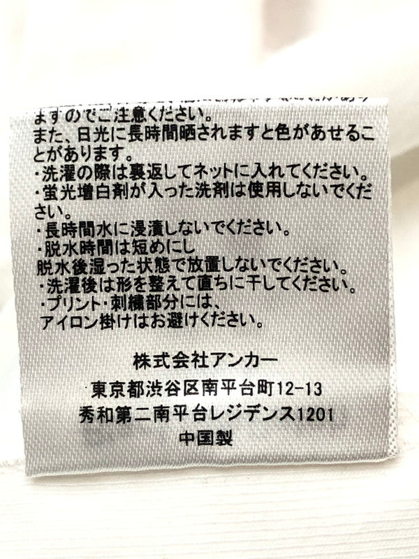 【中古品】【レディース】 BLACK EYEPATCH I LOVE LUXURY BABY TEE ブラックアイパッチ アイ ラブ ラグジュアリー ベイビー Tシャツ 半袖Tシャツ トップス 170-260417-yn-03-min サイズ：S カラー：ホワイト 万代Net店