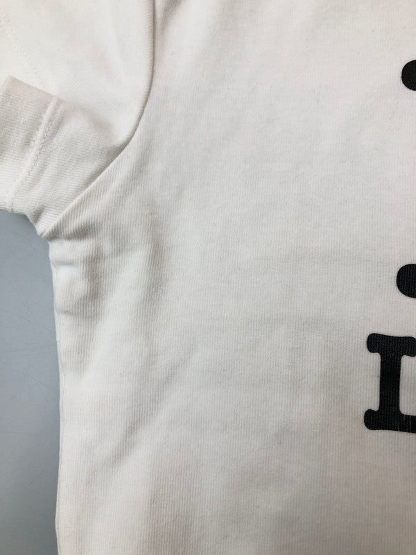 【中古品】【レディース】 BLACK EYEPATCH I LOVE LUXURY BABY TEE ブラックアイパッチ アイ ラブ ラグジュアリー ベイビー Tシャツ 半袖Tシャツ トップス 170-260417-yn-03-min サイズ：S カラー：ホワイト 万代Net店