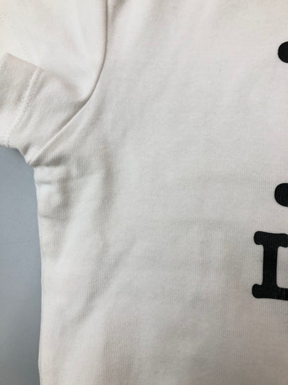 【中古品】【レディース】 BLACK EYEPATCH I LOVE LUXURY BABY TEE ブラックアイパッチ アイ ラブ ラグジュアリー ベイビー Tシャツ 半袖Tシャツ トップス 170-260417-yn-03-min サイズ：S カラー：ホワイト 万代Net店