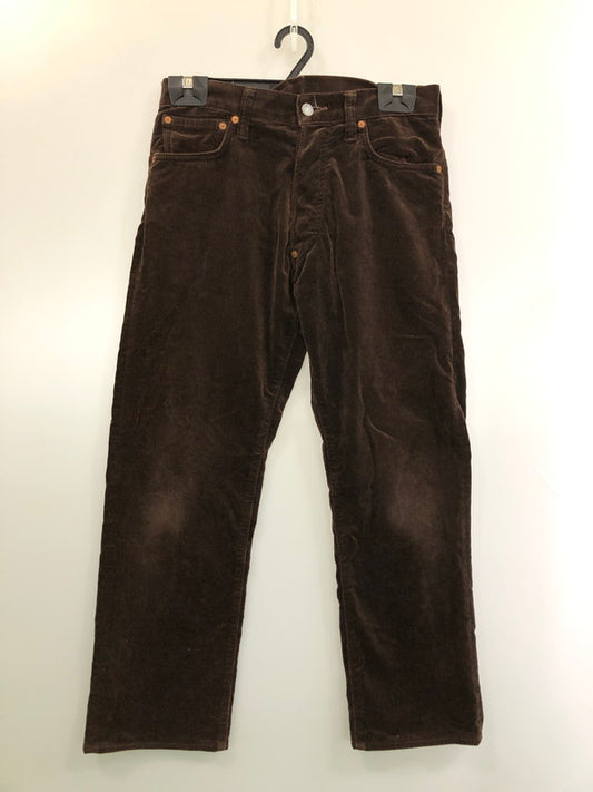 【中古品】【メンズ】 EVISU エヴィス CORDUROY PANTS LOT 2000 コーデュロイ パンツ メンズ ボトムス 156-260416-KS-29-min サイズ：30×35 カラー：ブラウン 万代Net店