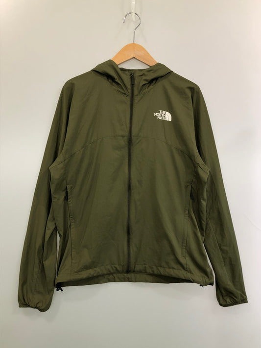 【中古品】【メンズ】 THE NORTH FACE ザ・ノースフェイス SWALLOWTAIL HOODIE NP71520 スワローテイルフーディー ライトアウター 144-260417-yn-02-min サイズ：M カラー：オリーブグリーン 万代Net店